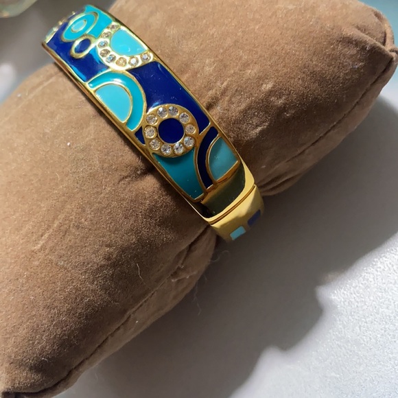 Blue and gold bracelet - Picture 3 of 4